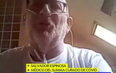 Las emotivas palabras de nuestro compañero Salvador Espinosa en el programa ‘Espejo Público’ tras haber superado el COVID-19